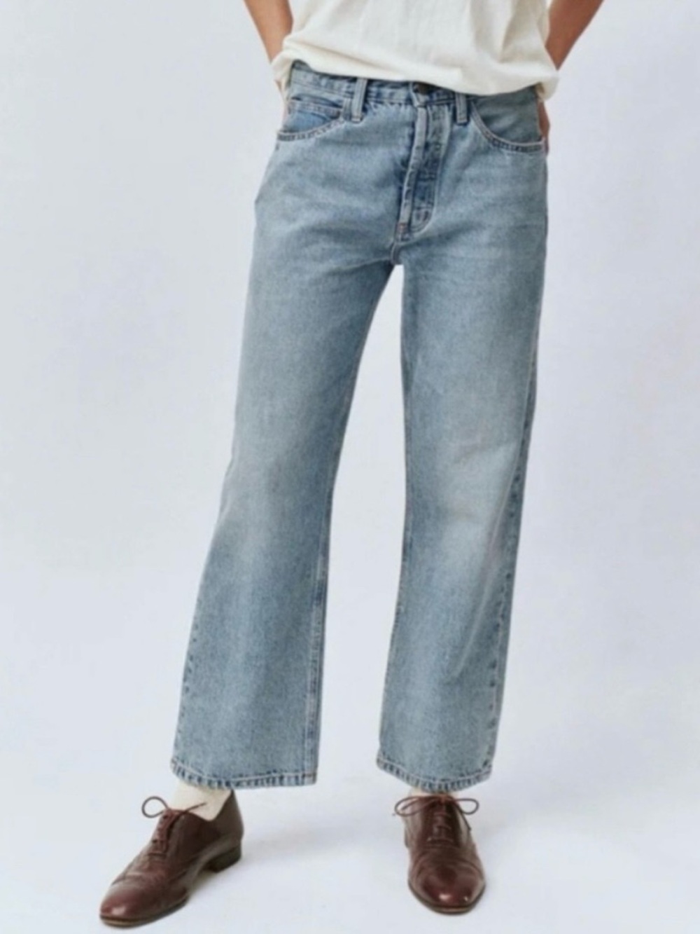 The Great. The Wayne Cropped Jean. Size 28.
